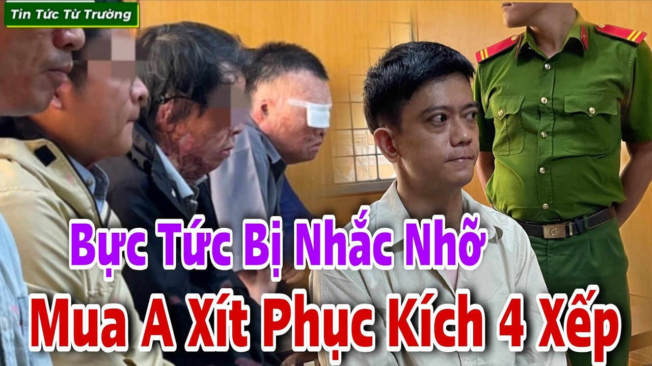 Bị xếp nhắc nhỡ làm việc không tốt người đàn mua Axit phục kích 4 Xếp thương tật nặng