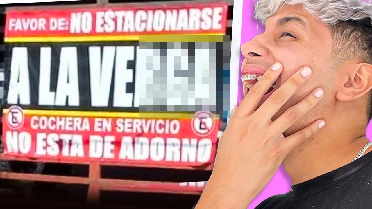 Letreros FEOS y RID&Iacute;CULOS 🤡