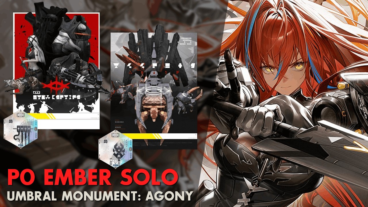 P0 Ember SOLO Umbral Monument: Agony (ALL OF THEM) | Arknights: Endfield