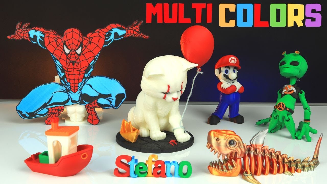 Amazing MULTICOLOR 3D Prints | Bambu Lab X1 Carbon