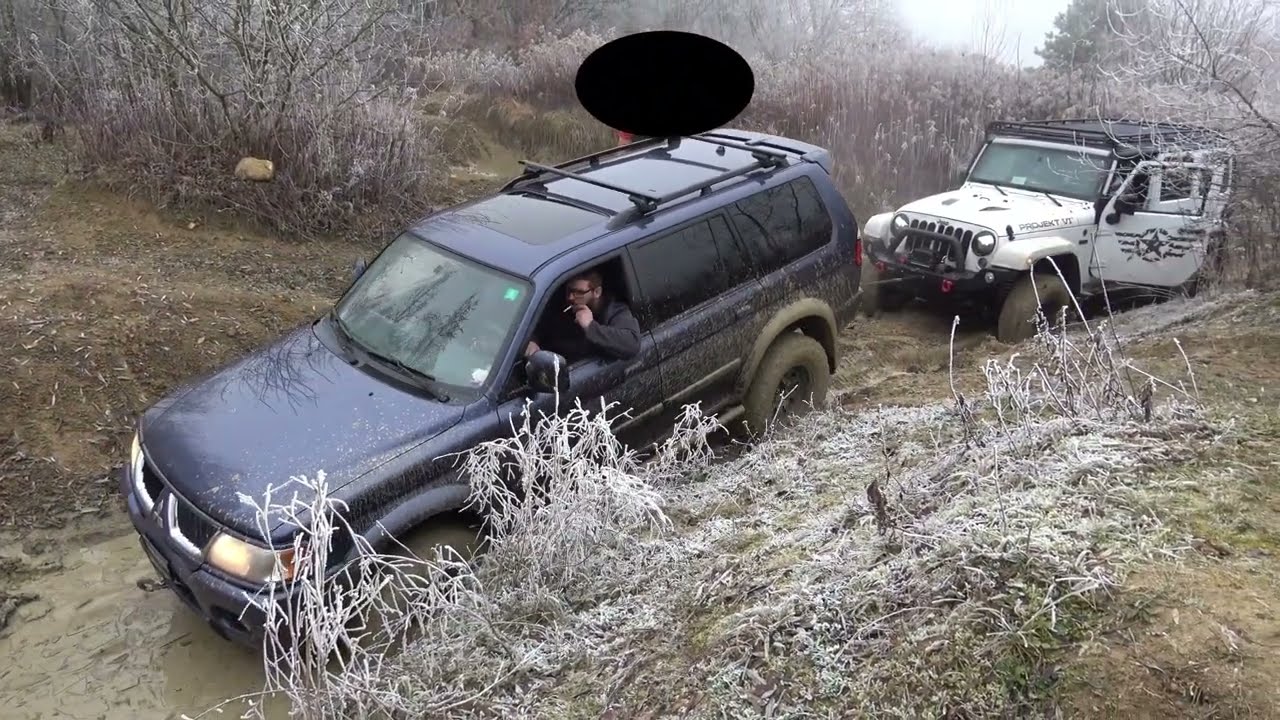 mit den Schweizern im winterlichen Offroadpark Bayern