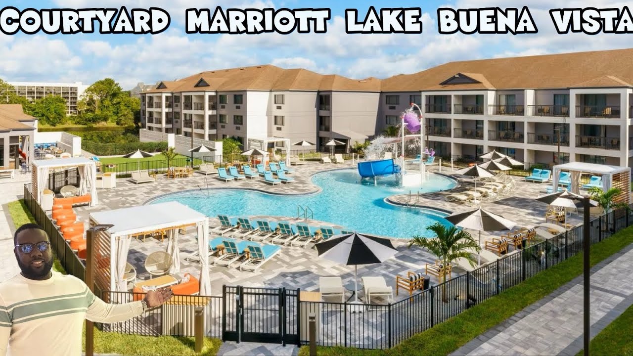 We Stayed at the Orlando Marriott Courtyard Lake Buena Vista at Vista Center 🇺🇸