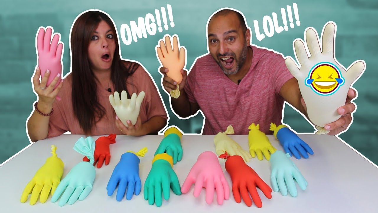 NO ELIJAS EL GUANTE EQUIVOCADO CHALLENGE para tu SLIME!!Bego y Jordi
