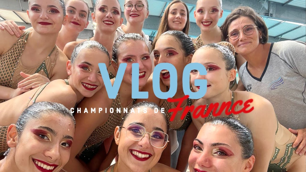 Natation Synchronisée/Artistique - ON EST VICE CHAMPIONNES DE FRANCE 🇫🇷