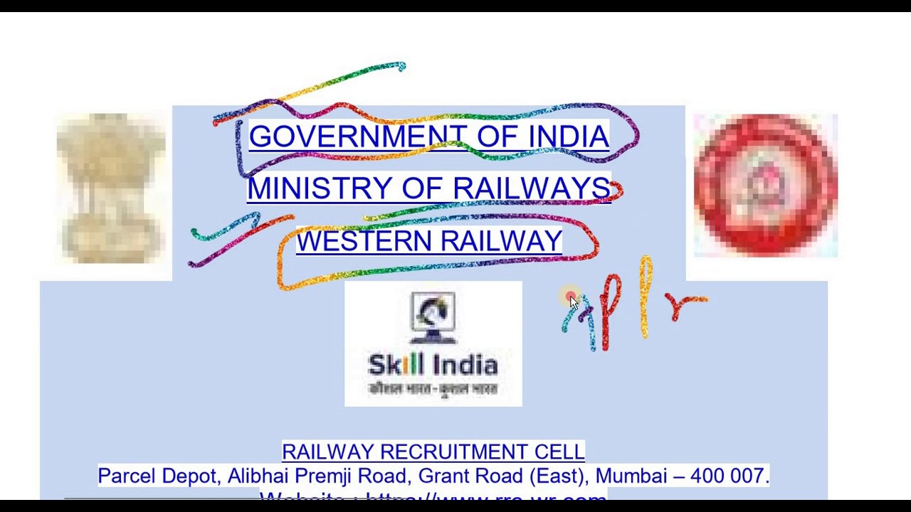 Railway Recruitment Cell &ndash; Western Railway Recruitment &ndash; 3553 ITI Apprentices all IndiaVacancy