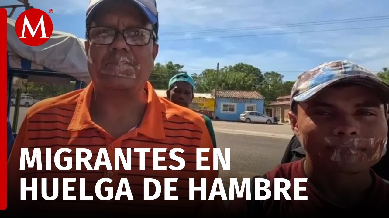 Migrantes inician huelga de hambre; piden transporte hacia CdMx