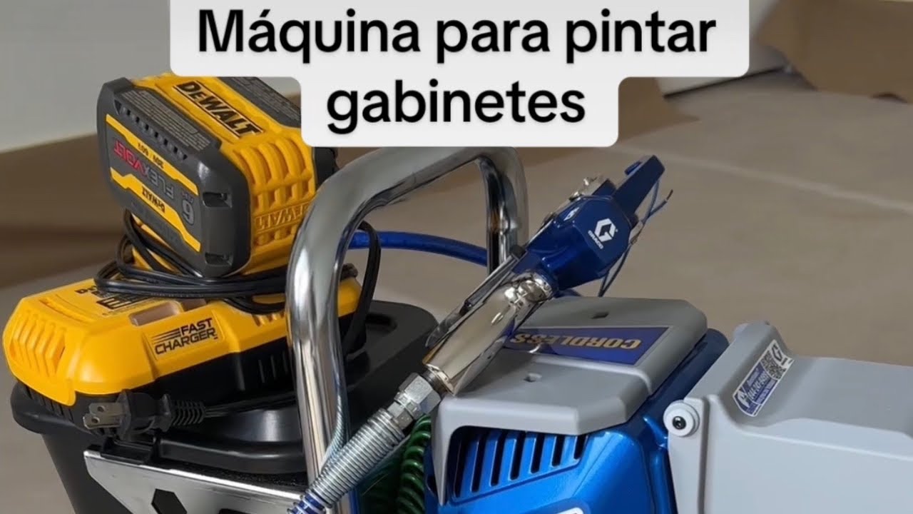 Máquina para sprayar  gabinetes Graco finish pro GX 19