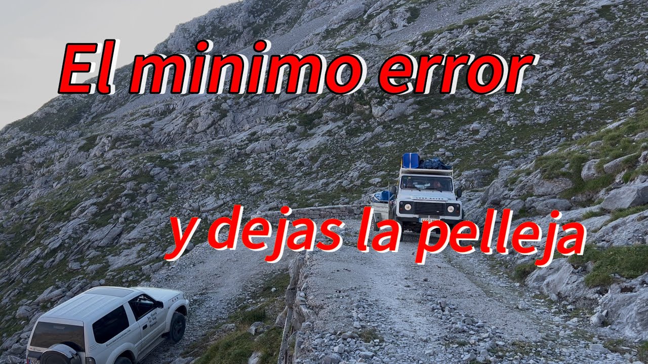 En esta carretera, un fallo y dejas la pelleja‼️San Carlos 2025, Cillorigo de Liébana ‼️