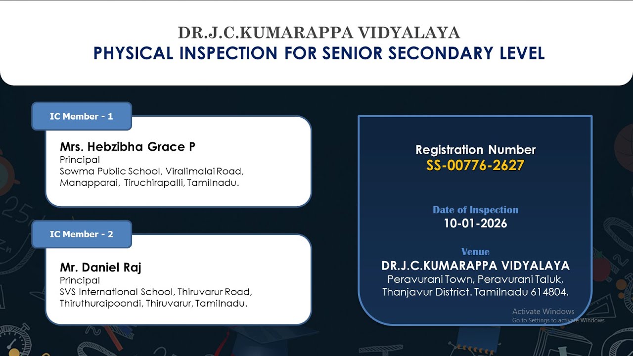 DR.J.C.KUMARAPPA VIDYALAYA | 10.01.2026 | SS-00776-2627