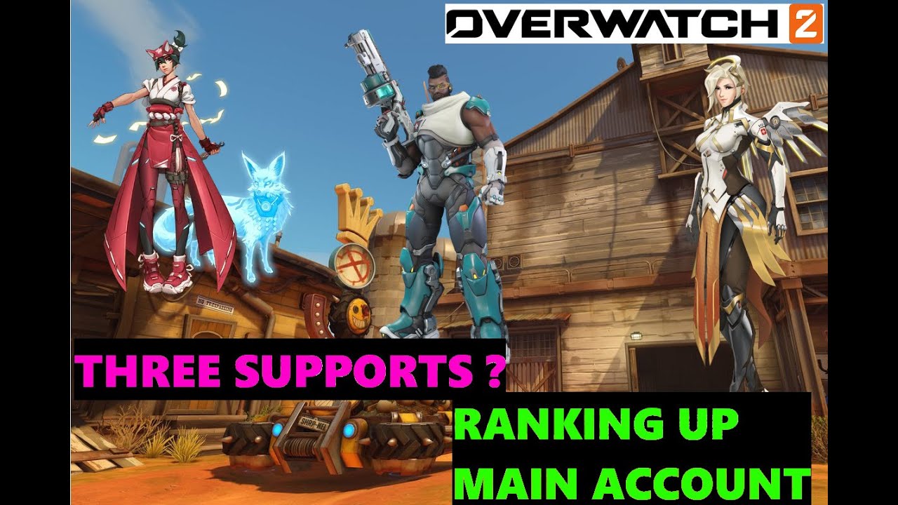 Mercy in Ranked?! What Am I Doing?! | From Gold to Plat!