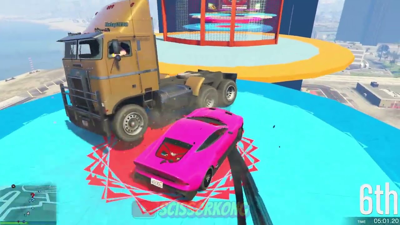 GTA 5 Races but it's RANDOMIZED Face to Face