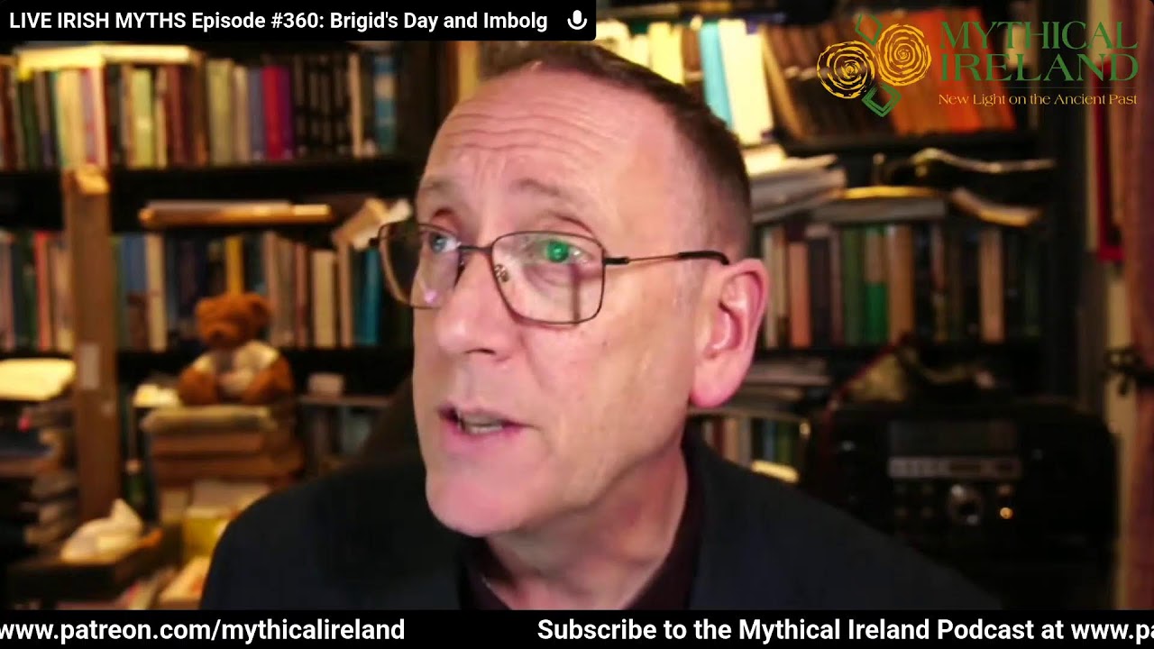LIVE IRISH MYTHS Episode #360: Brigid's Day and Imbolg