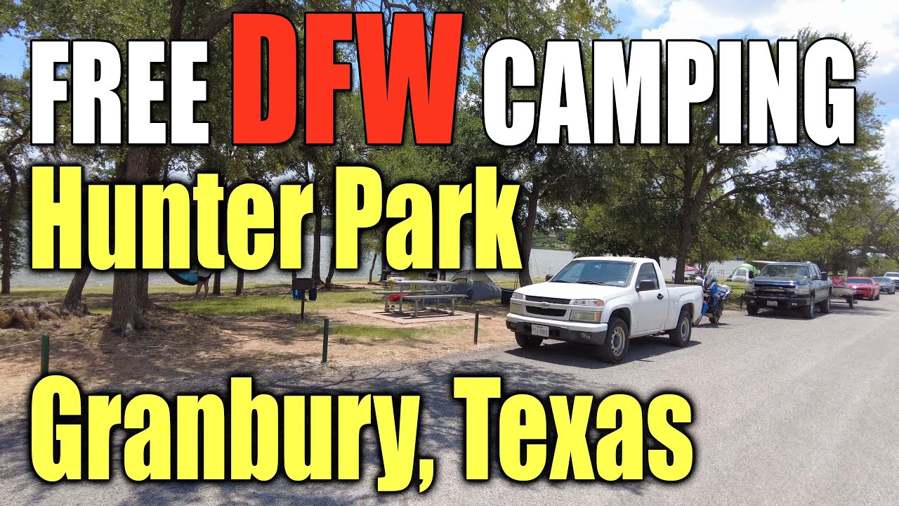 Free Camping Near Fort Worth, Texas - Hunter Park, Granbury, Texas