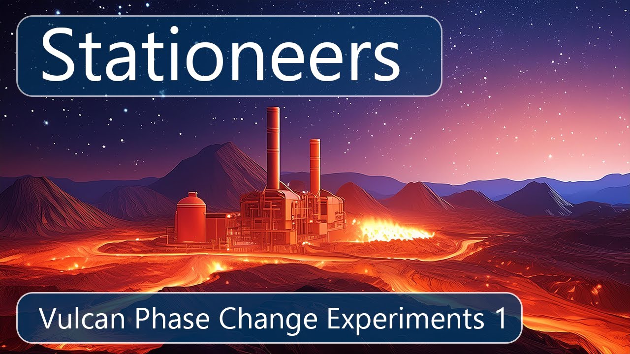 Stationeers - Эксперименты по фазовым переходам вулкана 1