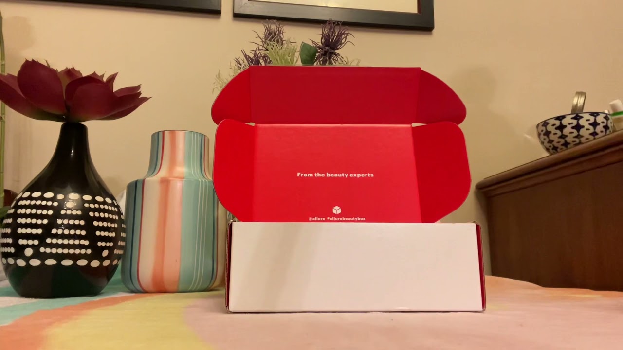 Allure beauty box may 2021 my fav box to get 23.00 a month. High end skin care. Number 1 👍