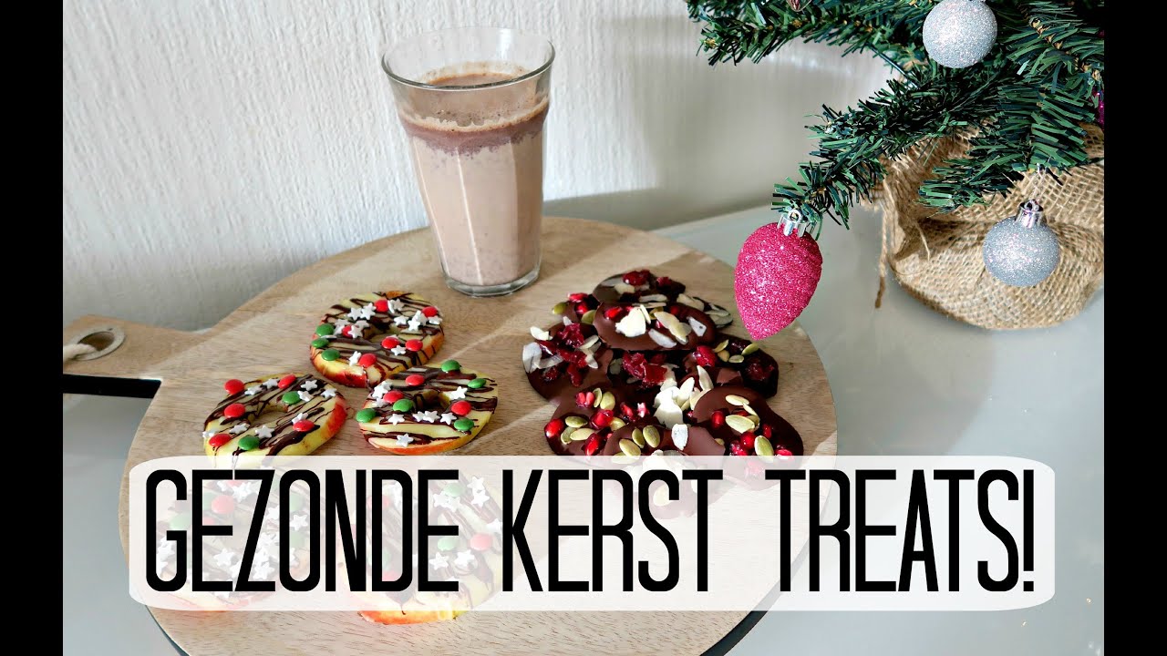 3 Gezonde Snacks met Chocolade voor Kerst!