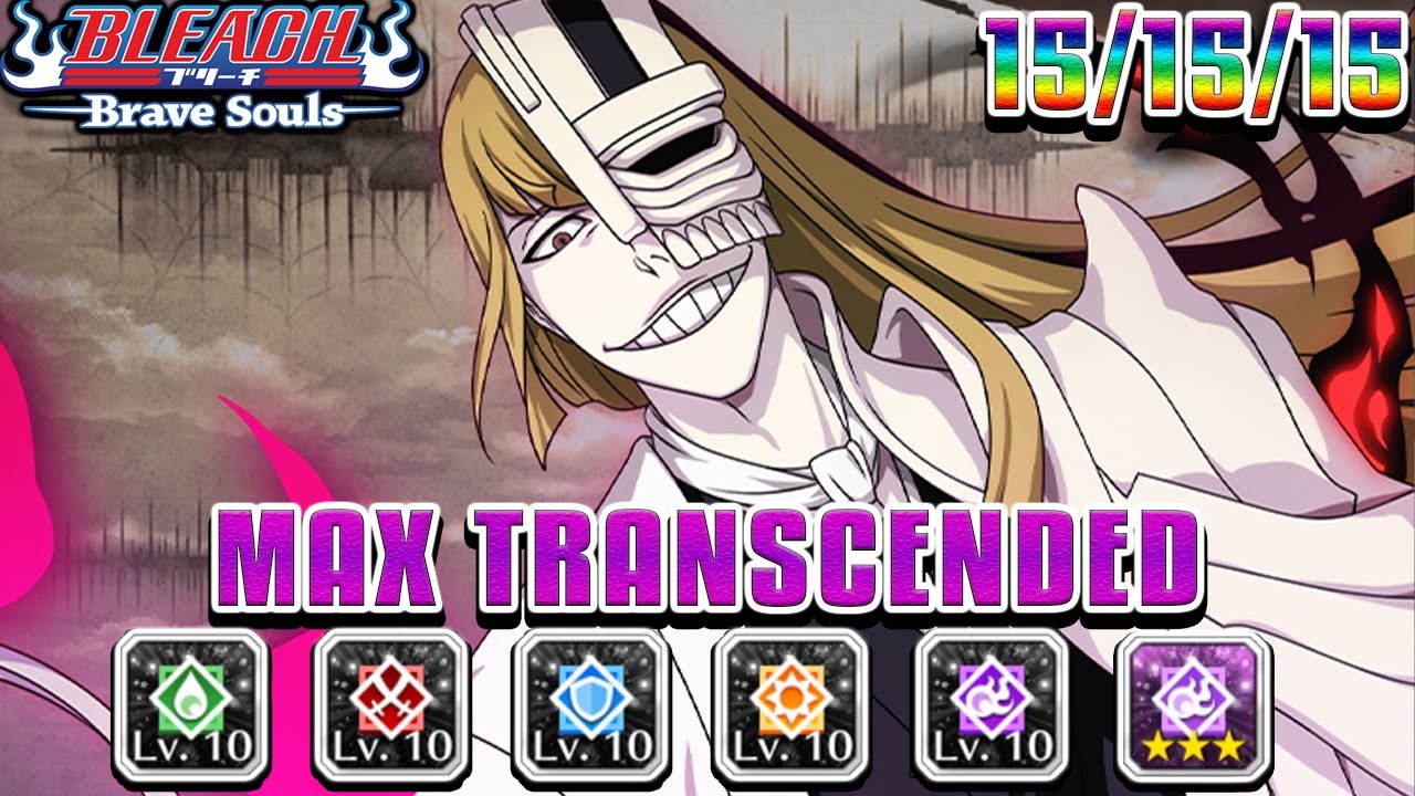 MAX TRANSCENDED 15/15/15 SAFWY SHINJI (w/ 500+ SP) SHOWCASE WITH BEST BUILDS! Bleach Brave Souls