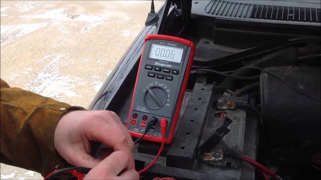How to perform a Volt Drop Test on Corroded battery cables