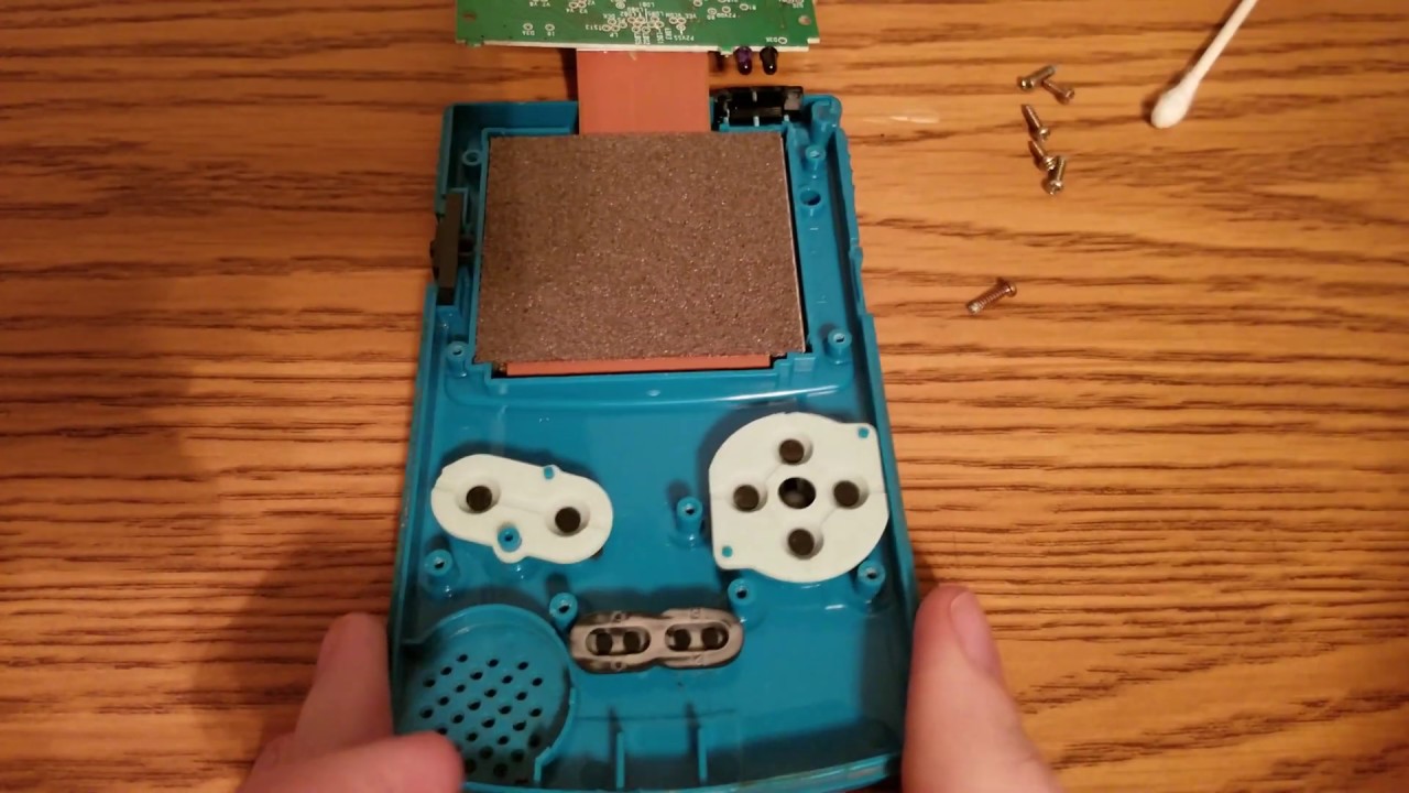 Restoring And Cleaning A Teal Game Boy Color From Ebay