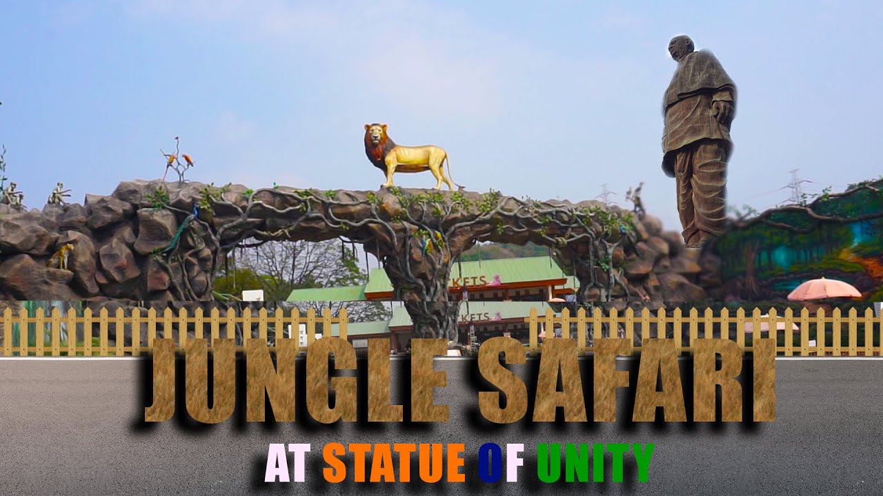 STATUE OF UNITY REVISIT!  new tourist attractions  | jungle safari | maze garden