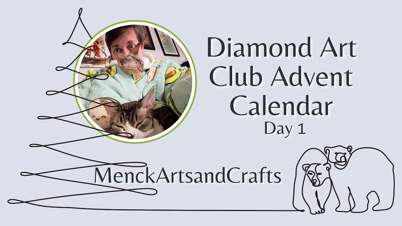 Diamond Art Club Advent Calendar Unboxing - Day 1