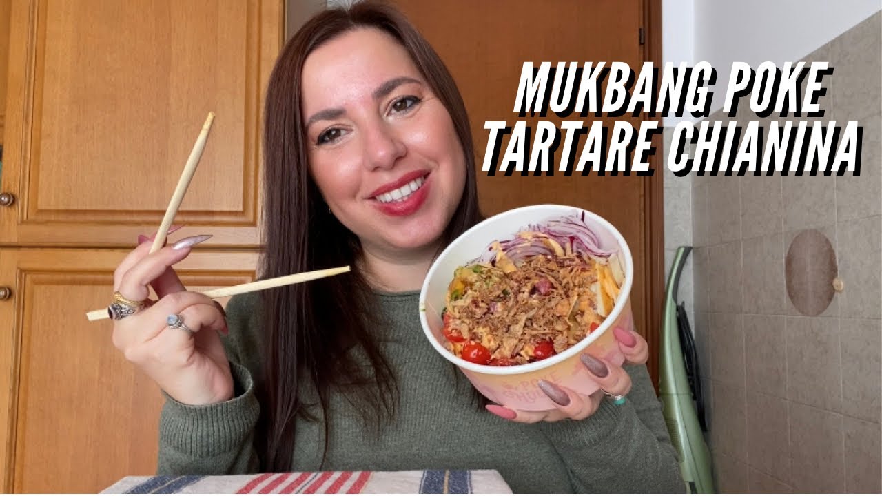 MUKBANG POKE’ CON TARTARE DI CHIANINA e DESSERT PICCANTE!!! • Edizione Limitata POKE HOUSE