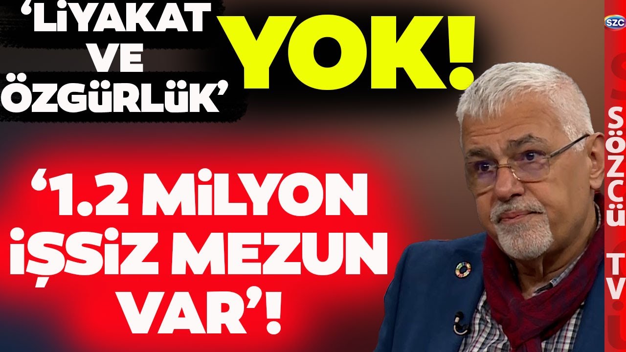 Prof. Dr. Erhan Erkut'tan Çarpıcı Eleştiri! '68 Tane Rektörün Bir Tane Bile Makalesi Yok!'