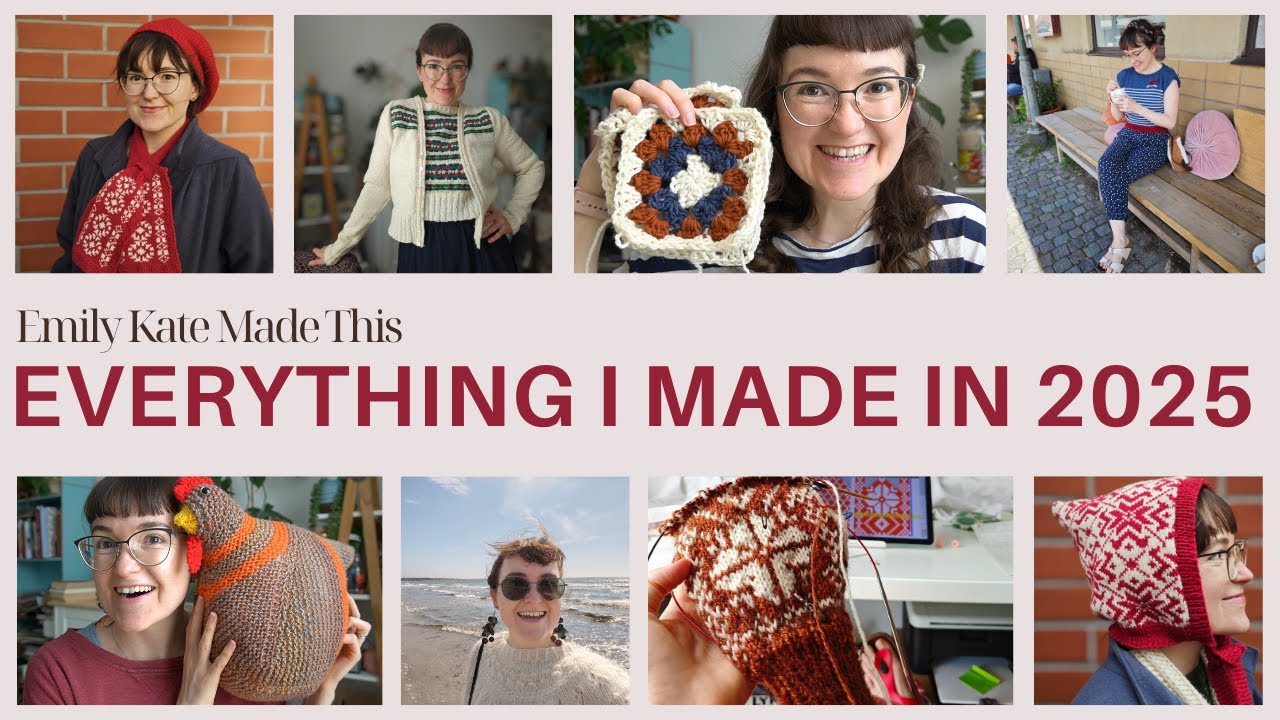 Everything I Made in 2025 | Knitting | Crochet 🧶🧶