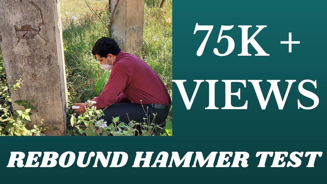 Rebound Hammer Test | Schmidt's Hammer | A Non Destructive Test on Concrete | Surface Hardness Test