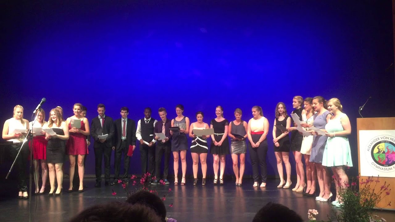 Abisong (Neun lange Jahre) - Abiturienten-Chor 2015