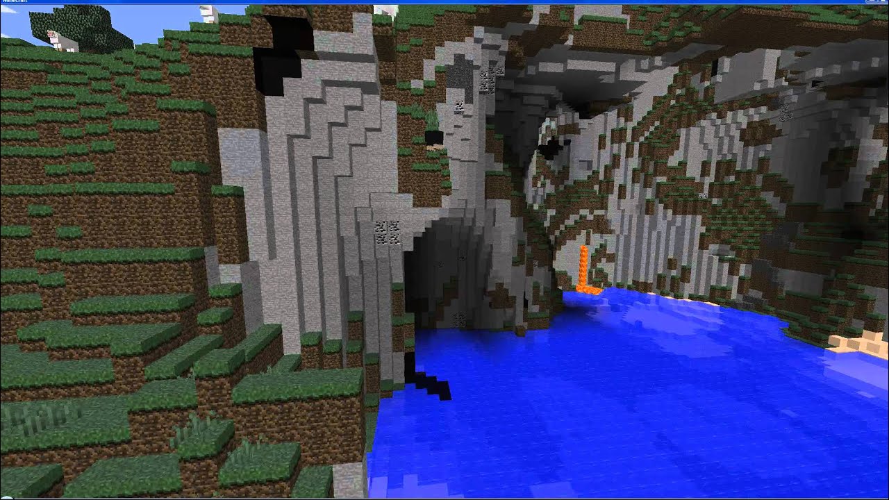 Minecraft: SPOTTING A AWESOME YOGCAVE!