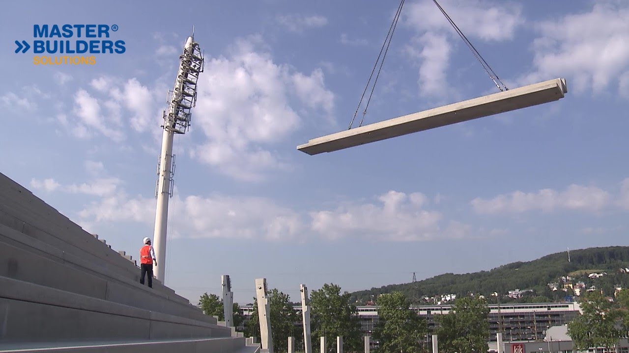 Precast concrete elements for Vienna’s Allianz Stadium