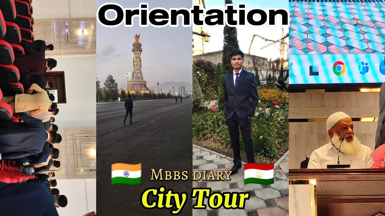 🌆 City Tour & Orientation Day | MBBS Journey in Tajikistan 🇹🇯 | Student Life Vlog