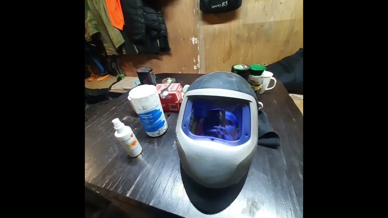 Уход за сварочной маской Speedglas.  Чем протирать защитные стекла для более длительной службы.