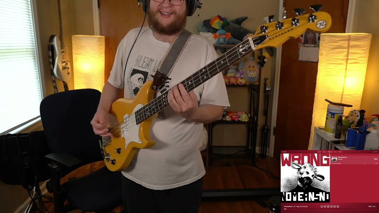 NoMeansNo - Rags and Bones [BASS COVER]