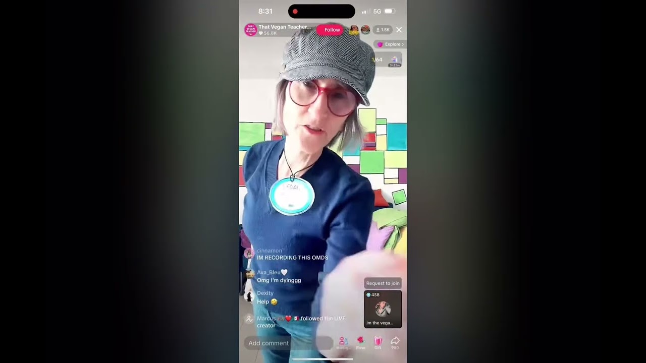 Vegan teacher dancing to karma#veganteacher#karma
