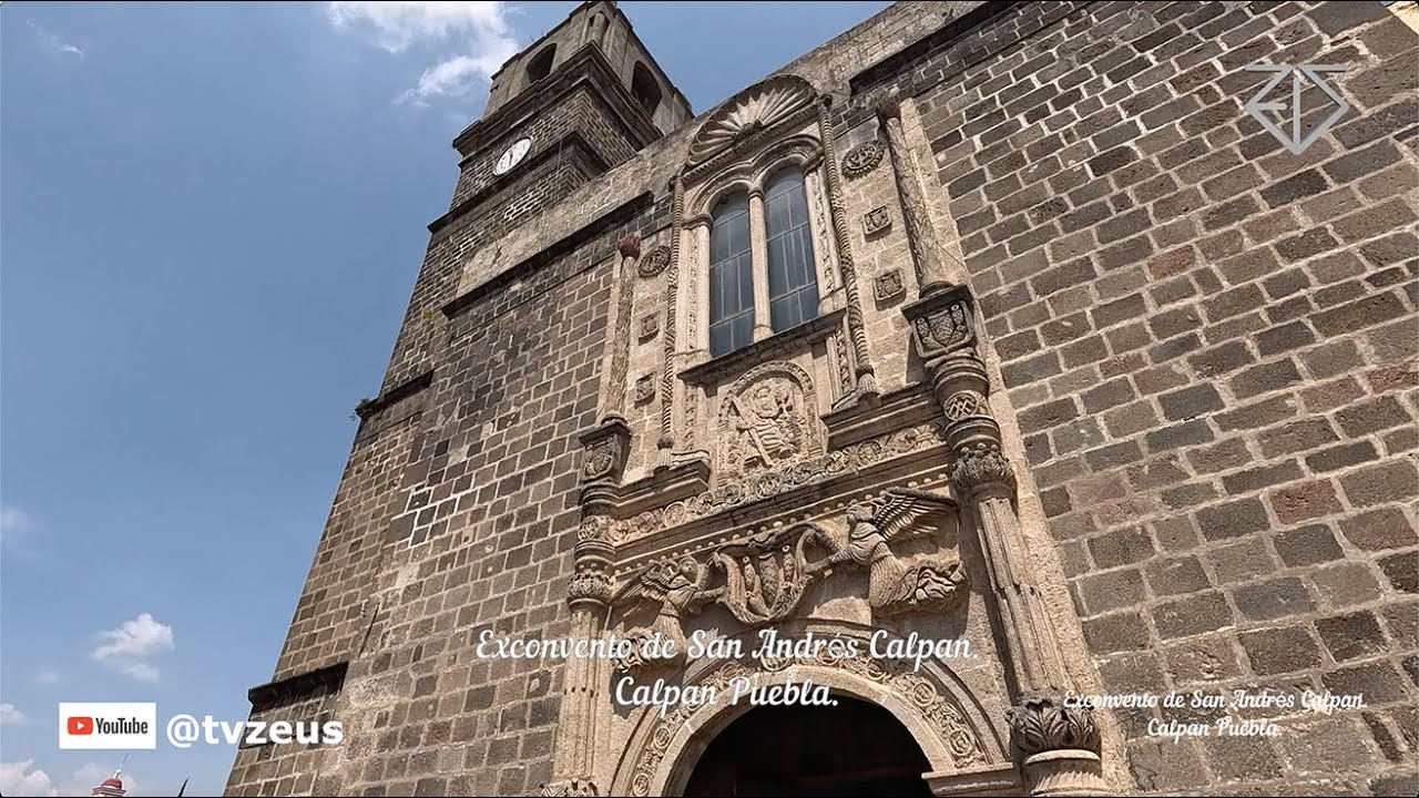 San Andrés Calpan, Puebla. Exconvento de San Andrés Calpan.🇲🇽