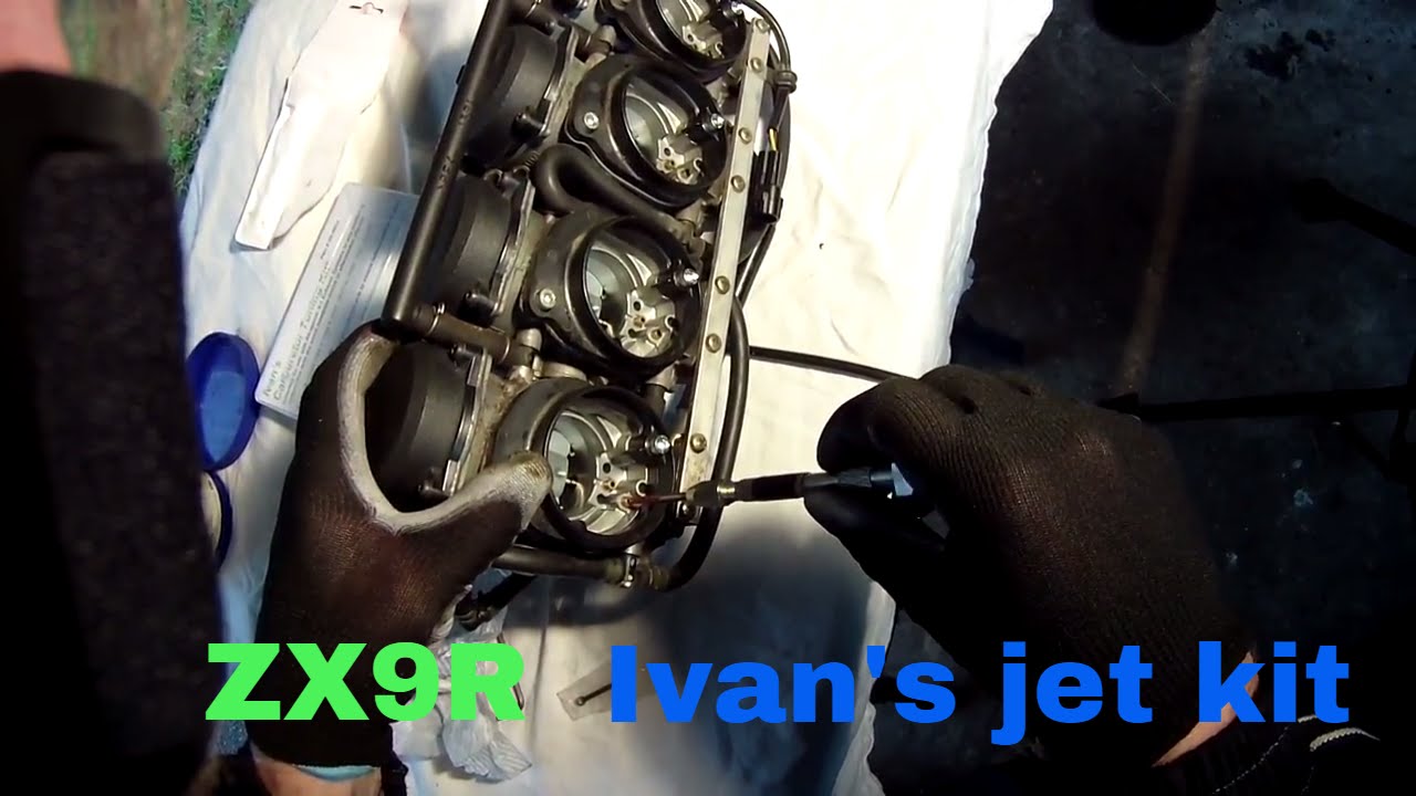 ZX9R, комплект реактивных форсунок от Ивана. Часть вторая.