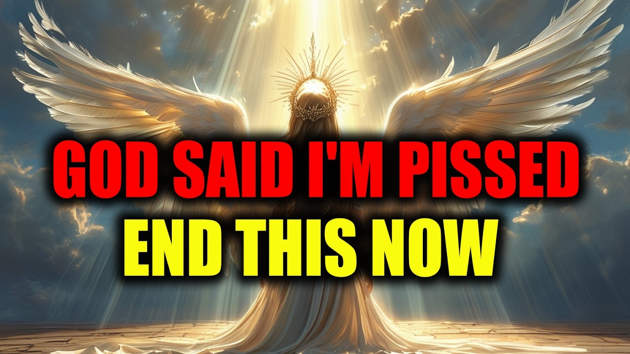 CHOSEN ONE, 🔴 END IT BEFORE IT FORCES GOD TO ACT – RIGHT NOW🙌