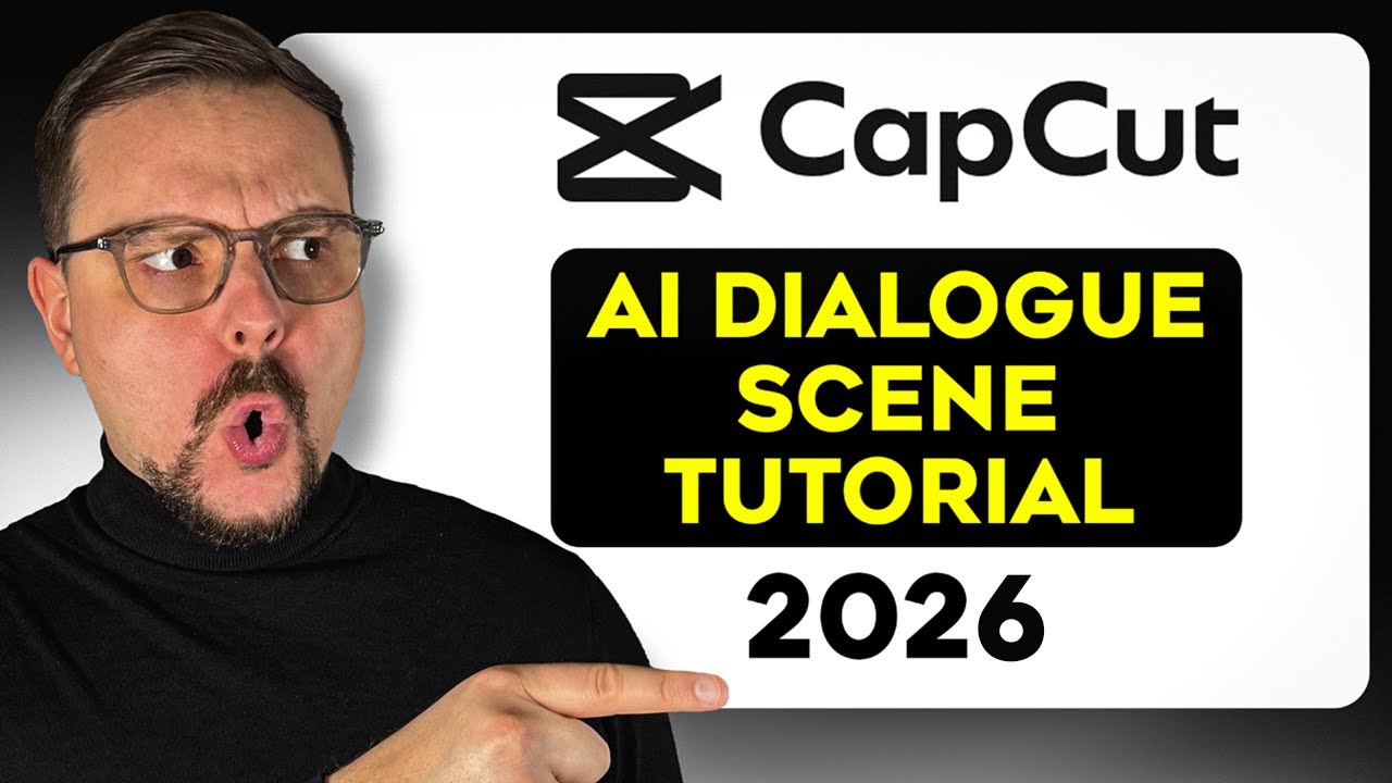 Учебное пособие по CapCut - 2026 | Как использовать диалоговые сцены с ИИ (более интеллектуальное...