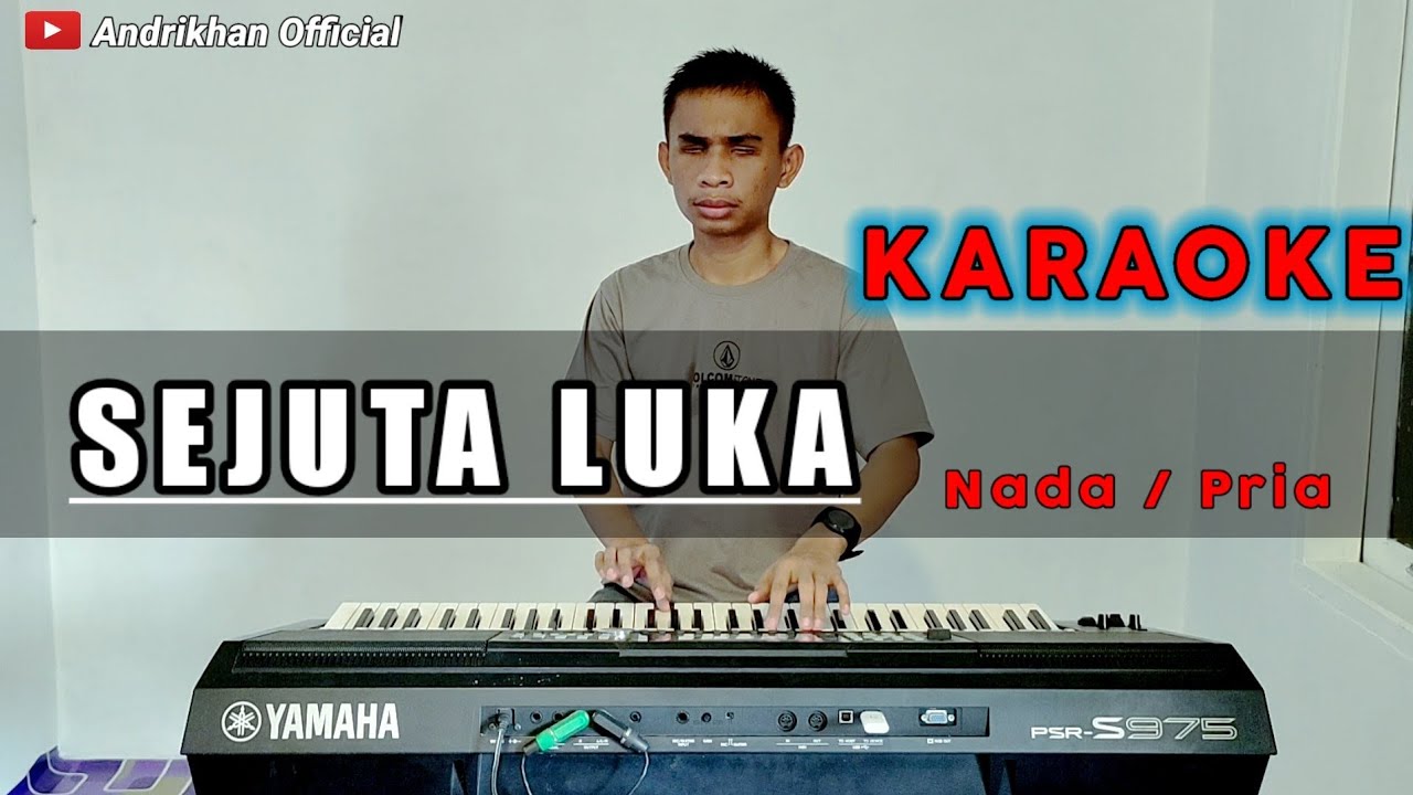 SEJUTA LUKA (Karaoke+Lirik) || Dangdut || Versi Andrikhan
