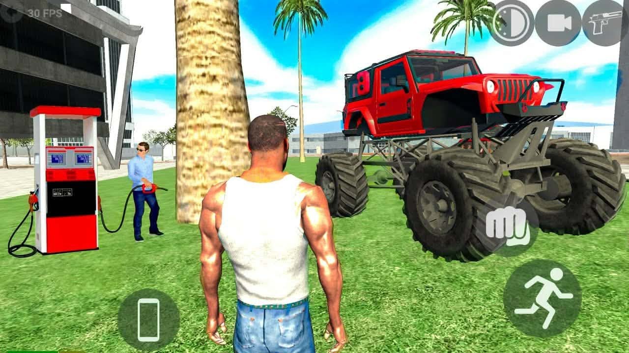 Driving Monster Truck At Indian Bike Riding 3D - Android Gameplay #1