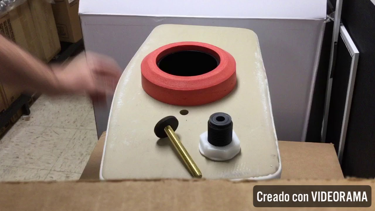 Cómo ensamblar una (taza debańo )(inodoro o toilt )🚽correctamente 👨‍🔧👏😊