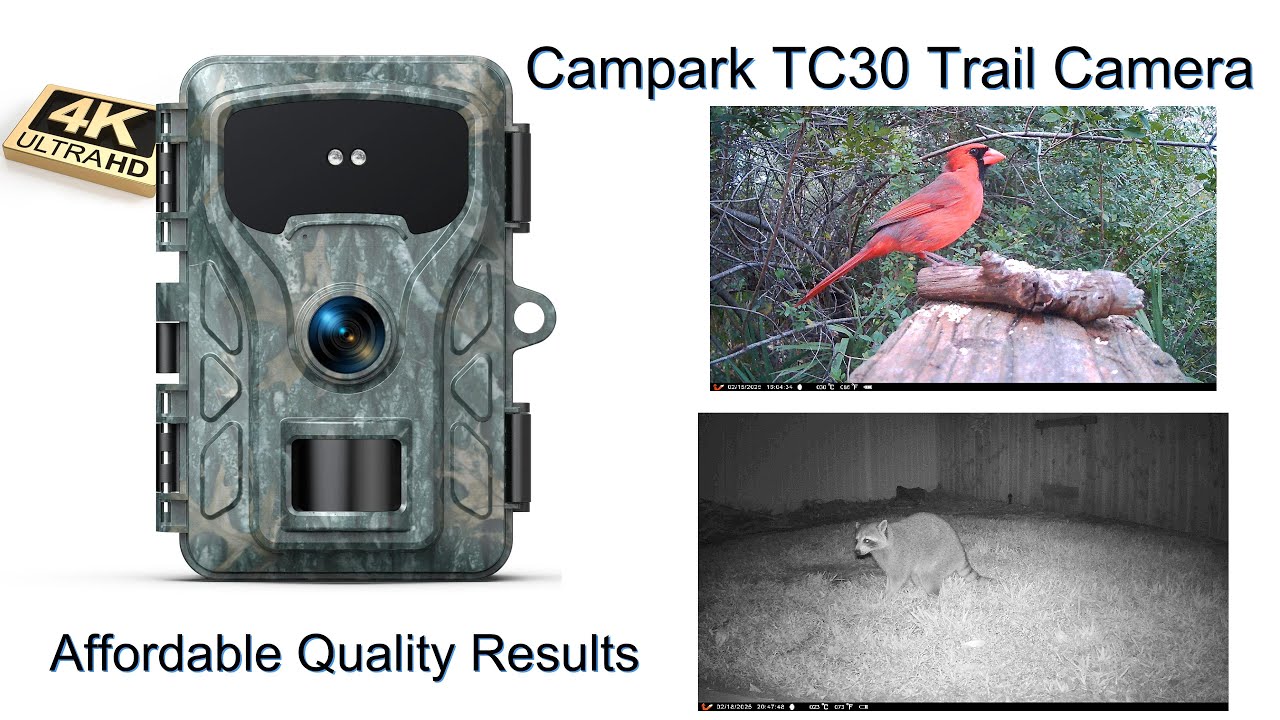 Campark TC30 4K 40MP Trail Camera Review