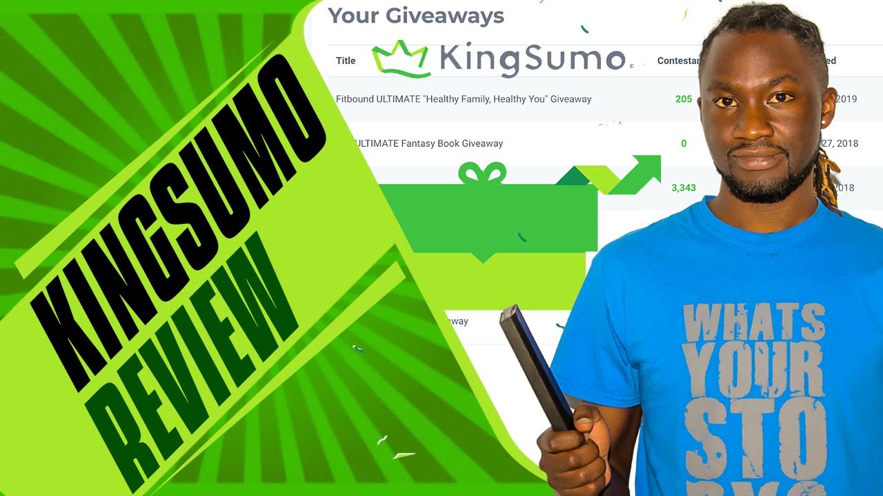KingSumo Review: Create Viral Giveaways (Example + Tutorial) and Generate Leads from Facebook, etc!