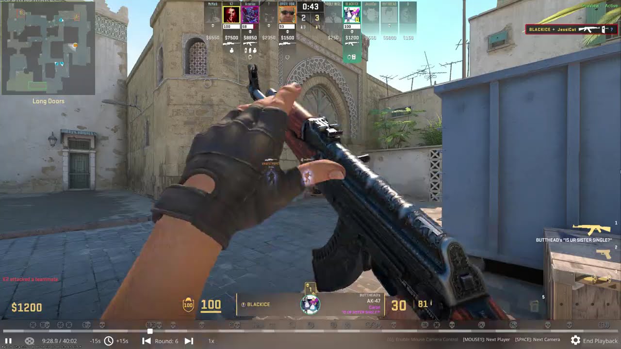 Counter Strike 2 ButtHead JessiCat and Adolf Nigler