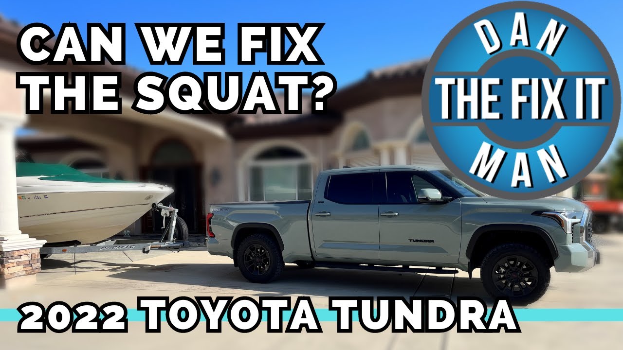 2022 Toyota Tundra Suspension Upgrade - Timbren SES (Suspension Enhancement System) Fix Towing Squat