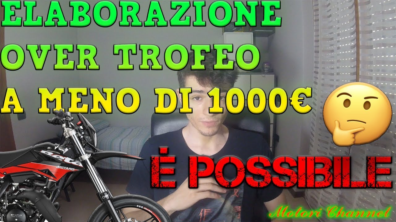 ELABORAZIONE OVER-TROFEO A MENO DI 1000€ - É POSSIBILE?🤔(AM6)