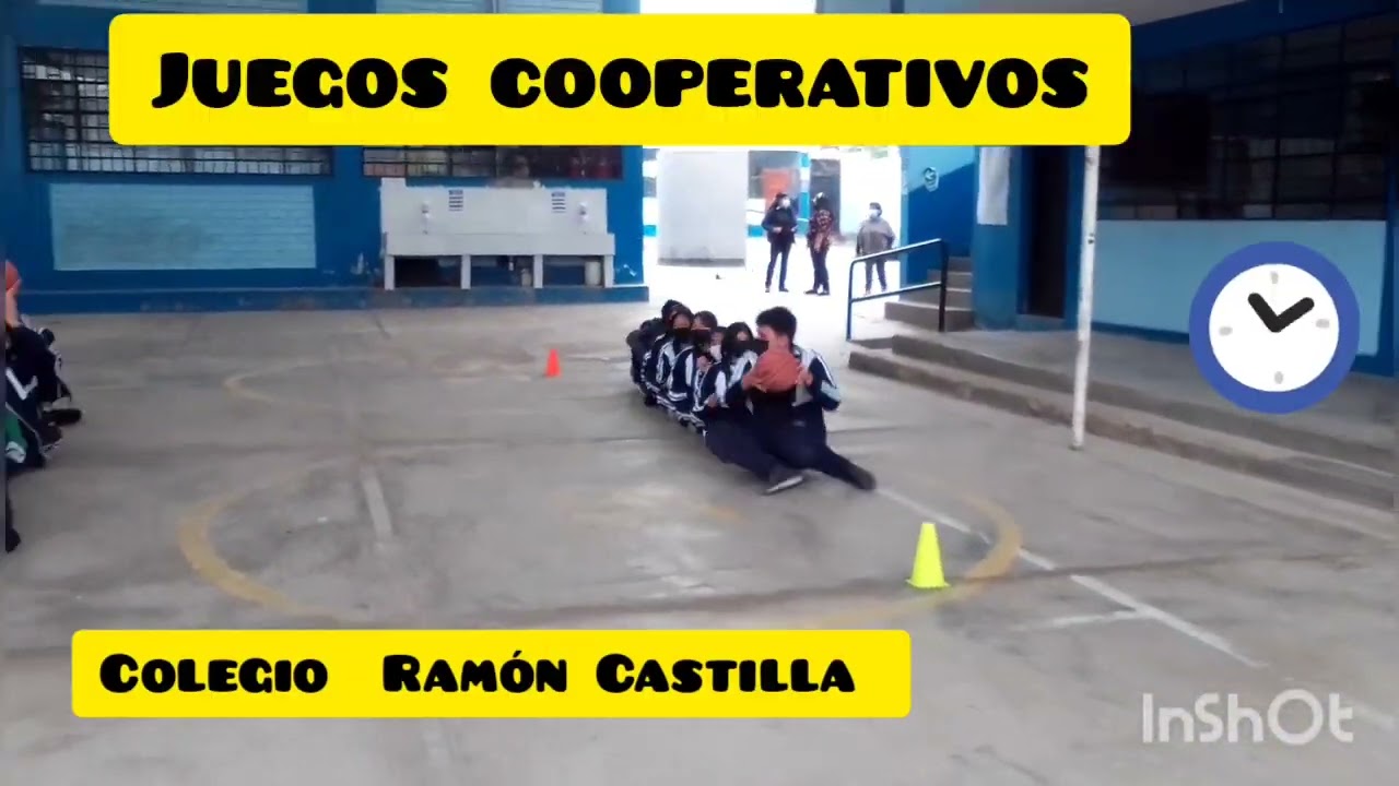 Juegos cooperativos para construir la paz. Colegio Ramón Castilla SJM.💯 Recomendado.