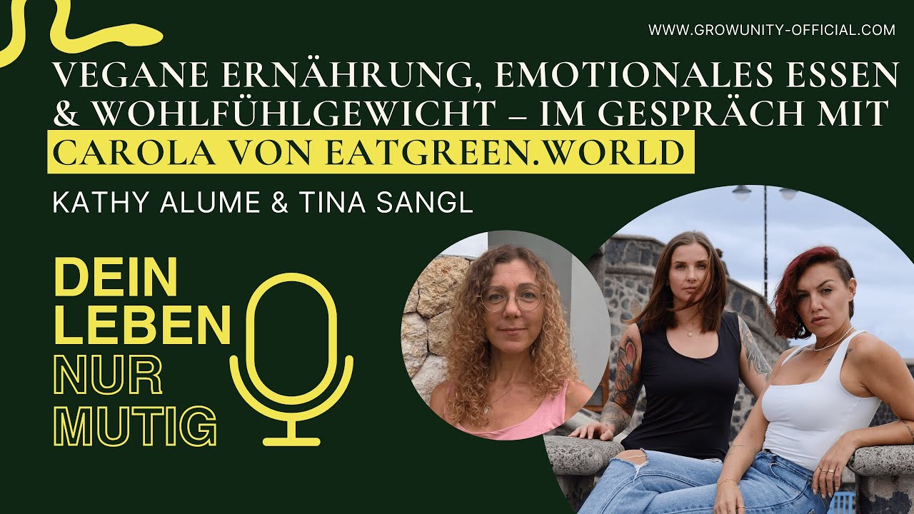# 052 Vegane Ernährung, emotionales Essen & Wohlfühlgewicht – Gespräch mit Carola von eatgreen.world